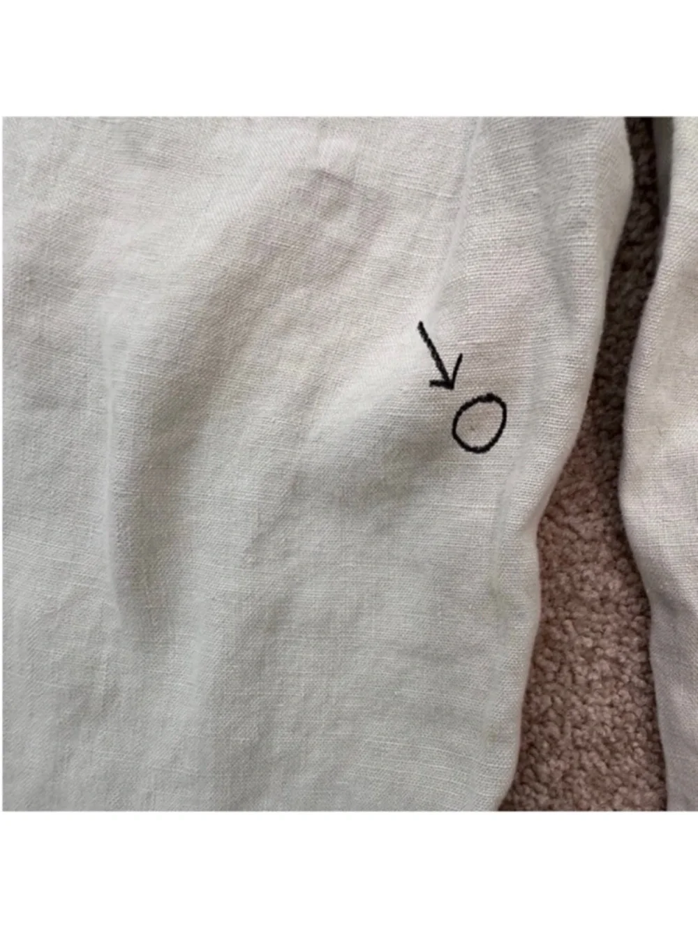 Banana Republic Minimalist Coastal Quiet Luxury Cropped Linen Pants.